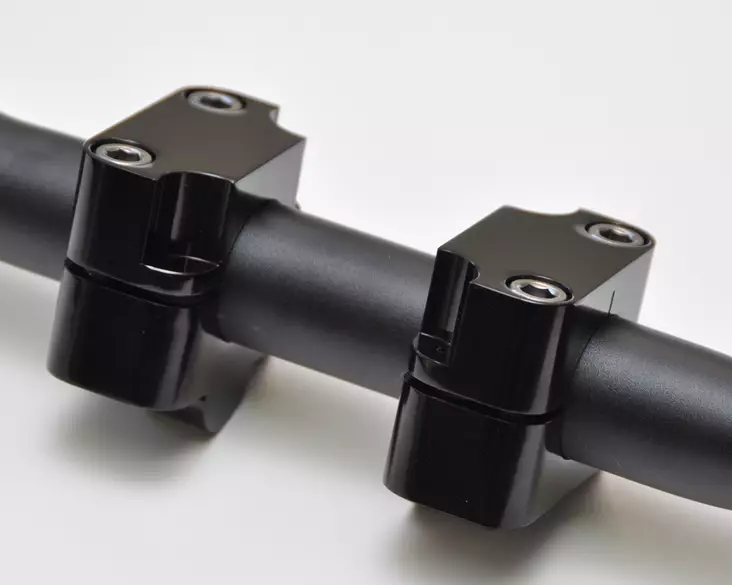 Psychic Kiinnikkeet 28,6mm Black - CROSSIN KOROTUSPALAT JA KIINNIKKEET - 38-0033-0 - 1