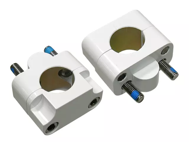 Psychic Kiinnikkeet 28,6mm White - CROSSIN KOROTUSPALAT JA KIINNIKKEET - 38-0033-10 - 1