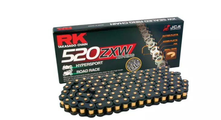 Rk Bl520 Zxw-Rengasketju Black Scale - MP 520 KETJUT - 282-520335-110 - 1