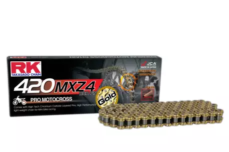 Rk gb420mxz4 offroad pro ketju kulta +cl (jousil.) - Crossi 420 ketjut - 282-420160-140 - 1