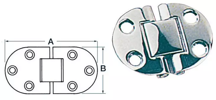 S.S Sarana 50x38 Mm - SARANAT - M38-460-50 - 1