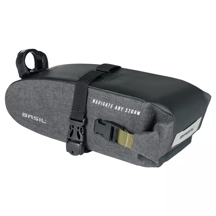 SATULALAUKKU BASIL NAVIGATOR STORM, 1,5L, MUSTA, VESITIIVIS - POLKUPYÖRÄLAUKUT - 18280 - 1