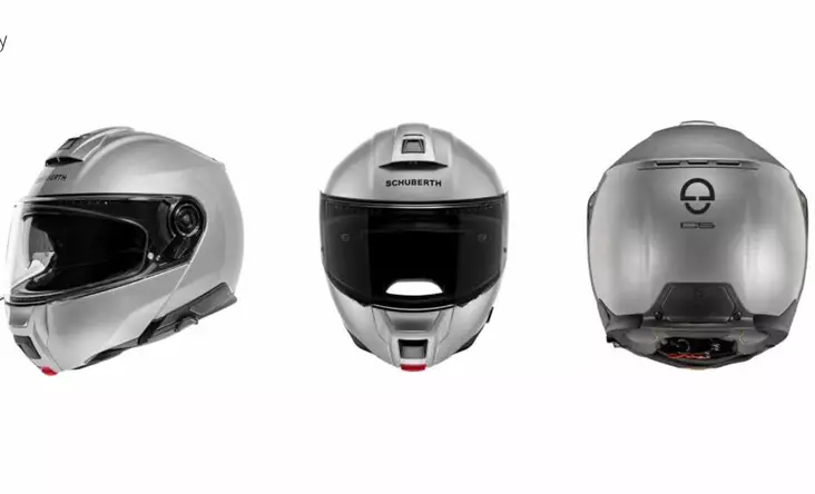Schuberth Kypärä C5 Hopea - AVATTAVAT- JA AVOKYPÄRÄT - 51-2205-0 - 1