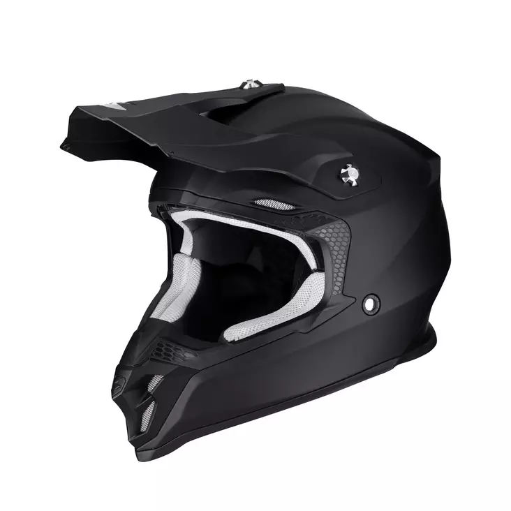 SCORPION MX Helmet VX-16 EVO AIR Solid matt black - CROSSIKYPÄRÄT - 649-2383-0 - 0