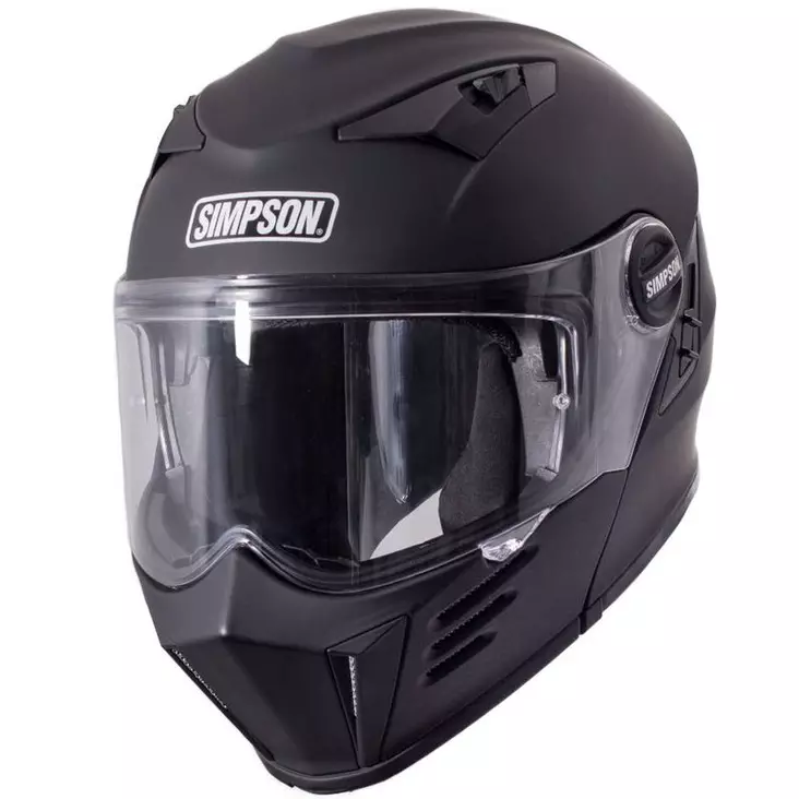 SIMPSON Helmet Darksome 06 solid matt black - UMPIKYPÄRÄT - 638-2406-0 - 1