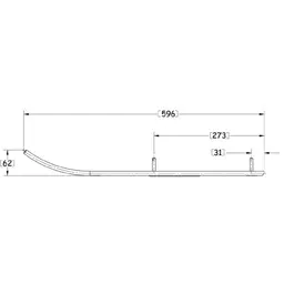 Sno-X Ripper Four Ohjari Pari 4" Kovametalli - MK OHJAUSRAUDAT - 881-4440 - 1
