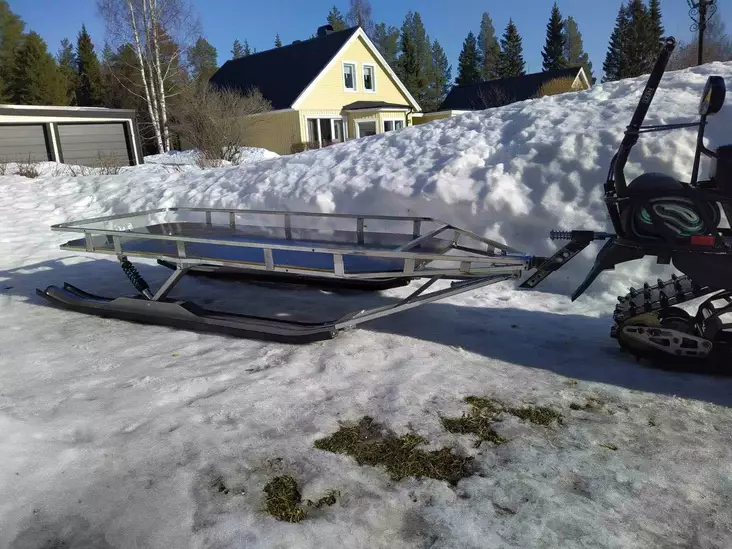 Sno-x tundra moottorikelkka reki heavy duty - HINATTAVAT LAITTEET - 92-12100 - 1