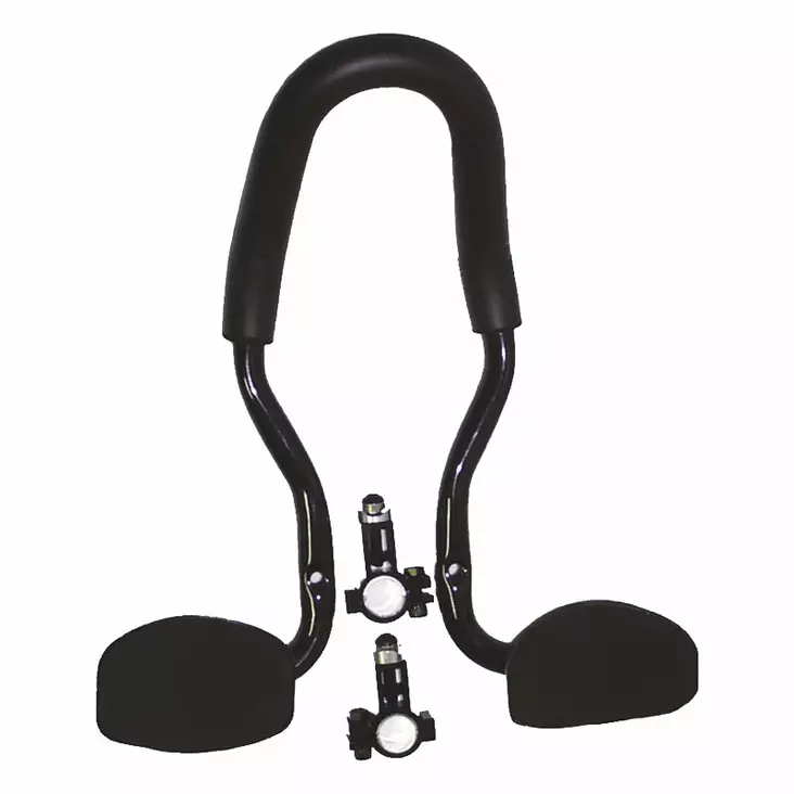 Triathlontanko, Musta+Kiinnikkeet - POLKUPYÖRÄN OHJAINTANGOT - 60720 - 1