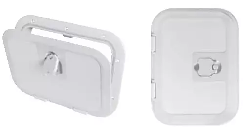 Veneen Tarkistusluukku Valk.280x380 - LUUKUT JA LOKEROT - M20-298-00 - 1