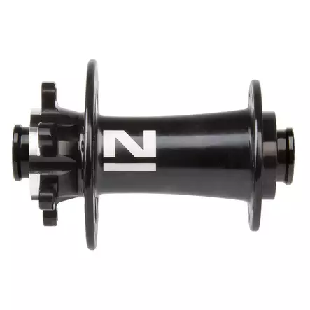 Etulevyjarrunapa novatec 32r/6-pultti, boost 15x110mm läpiakselille, musta - POLKUPYÖRÄN KÄDENSIJAT - 51231 - 1
