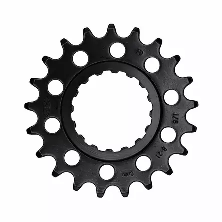 Ketjuratas Kmc, E-Bike Bosch, Etu 21H, Musta, 1/8" - SÄHKÖPYÖRÄN ETU- JA TAKARATTAAT - BSFB5821 - 1