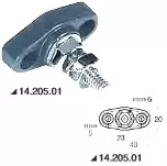 Sähkökytkin - AKKUKENGÄT JA LIITTIMET - M14-205-01 - 1