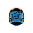 Alpinestars Helmet SM3 Youth Fray Black/Orange/YEllow Fluo - LASTEN CROSSIKYPÄRÄT - 696-8301725-1455-1 - 2