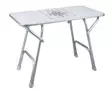 Alumini Pöytä 88x44 Nelisk. - KANSITUOLIT JA PÖYDÄT - M48-354-01 - 1