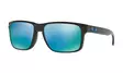 Aurinkolasit Oakley Holbrook kiiltävän mustalla kehyksellä - AURINKOLASIT - 672-9102-C1 - 1