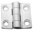 Hinge 3838mm White - SARANAT - M38-823-81 - 1