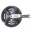 Kampipari SHIMANO FC-TY501 48/38/28, 170mm alu, syvyys 9,5mm, musta - POLKUPYÖRÄN KAMPIPARIT - 66671 - 2