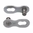 Ketjulukko Kmc Missinglink 7/8-V,Ept Silver, 1/2X3/32", Tappi 7.1Mm, 2Kpl/ Pkt - POLKUPYÖRÄN KETJULUKOT - C78EPTR71 - 1