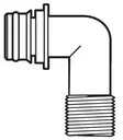 LIITIN 90° 1/2 - LETKUTARVIKKEET - M16-532-21 - 1