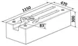 POLTTOAINESÄILIÖ 147 L - MUUT OSAT - M52-035-01 - 1