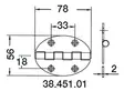 Sarana 78x56mm 2mm - SARANAT - M38-451-01 - 1