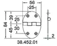Sarana 84x56mm 2mm - SARANAT - M38-452-01 - 1