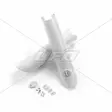 Ufo Etuhaarukan Suojat Hva Tc/Fc 125-450 15-, Te/Fe 125-501 16- Valkoinen 041 - MÖNKIJÄN OSAT - 650-3361-041 - 1