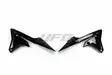 Ufo Ilmanohjaimet Yzf250/450 14- Musta 001 - MÖNKIJÄN OSAT - 650-4838-001 - 1