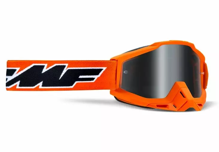 Ajolasit FMF POWERBOMB Goggle Rocket Orange - Peili Hopea Linssi - CROSSILASIT - 675-21004-1 - 2