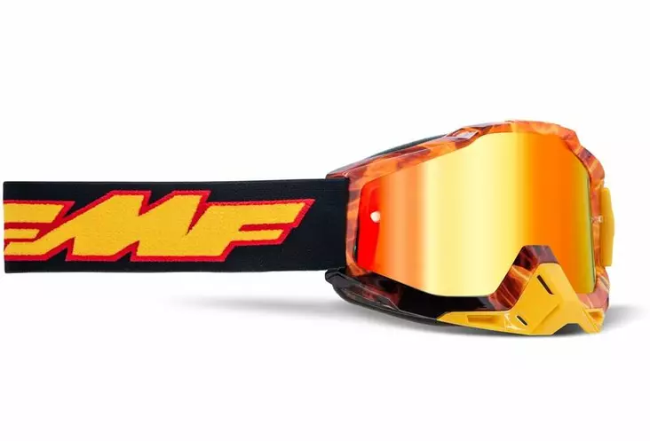 Ajolasit FMF POWERBOMB Goggle Spark - Peili Punainen Linssi - CROSSILASIT - 675-21003-1 - 2