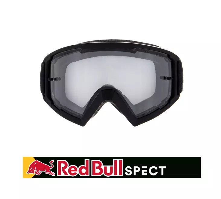 Ajolasit Spect Red Bull Whip MX Goggles Singel lens black clear - MP AJOLASIT - 674-220101 - 1