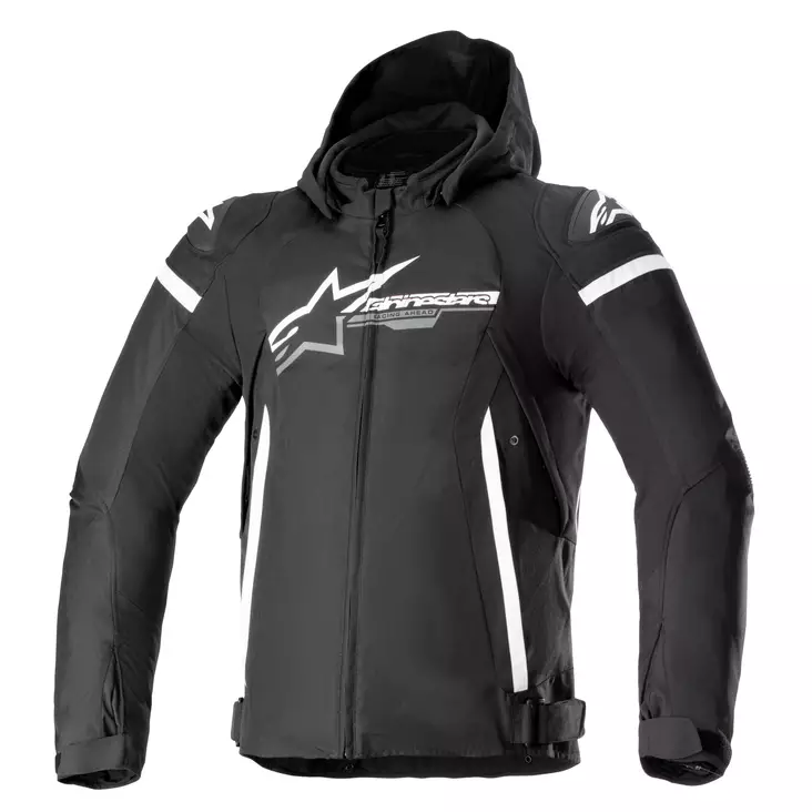 Ajotakki Alpinestars Zaca Vedenpitävä Musta/Valkoinen - MP AJOTAKIT - 692-3206423-12-1 - 1