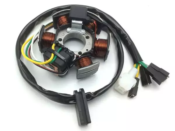 Alakäämi, Ducati-Malli, Minarelli Am6 / Derbi Moottori Ebe, Ebs D50B - MOPON ALAKÄÄMI - STAATTORI - 303-02591 - 1