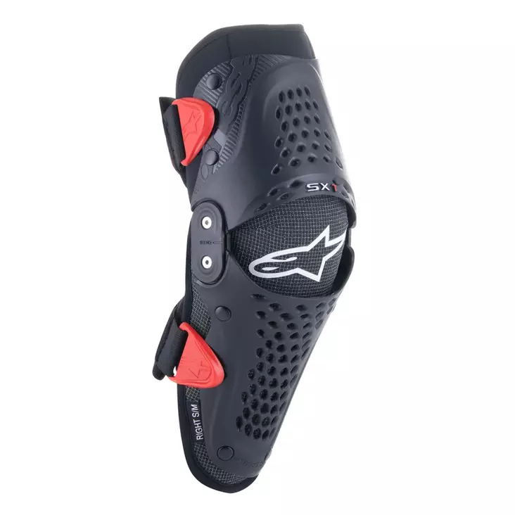 Alpinestars sx-1 nuorten polvisuoja musta/punainen s/m - POLVISUOJAT JA -TUET - 696-6546319-13-1 - 1