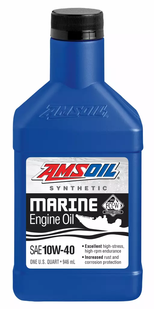 Amsoil 10w-40 Formula 4-Stroke® Marine Synthetic Oil 946ml - MOOTTORIÖLJYT - 55-651-001 - 1