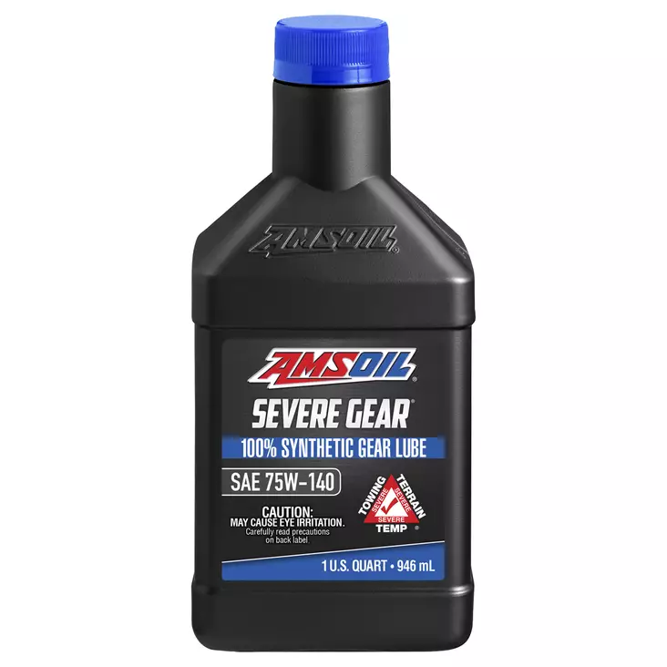 Amsoil Severe Gear 75W-140 Synthetic Gear Lube 946Ml - VOITELUAINEET - 55-666-001 - 1