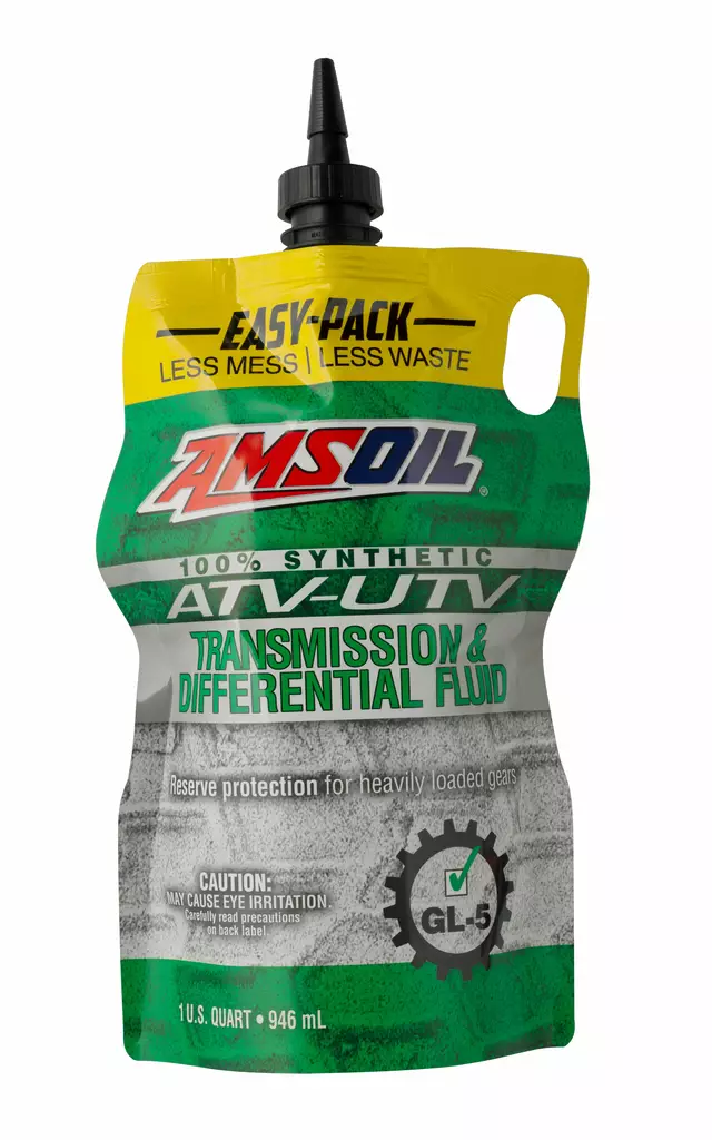 Amsoil Synthetic Atv/Utv Transmission & Differential Fluid 946ml - ATV ÖLJYT - 55-663-001 - 1