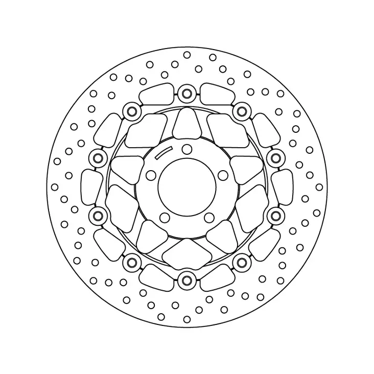 Brembo Serie Oro Jarrulevy Kelluva - MÖNKIJÄN OSAT - 232-78B40841 - 1
