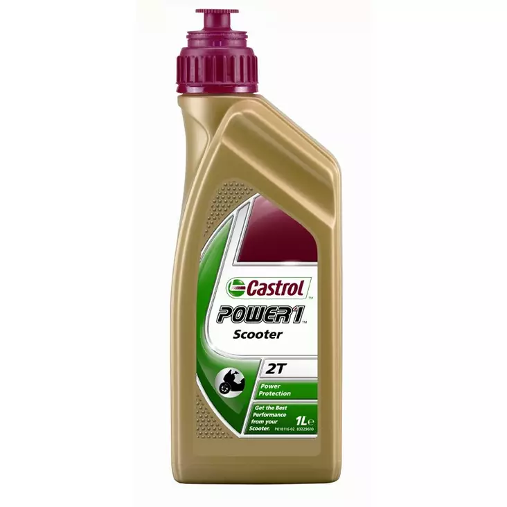 Castrol Power 1 Scooter 2t 1 L - 2-TAHTIÖLJYT - 55-430-001 - 1