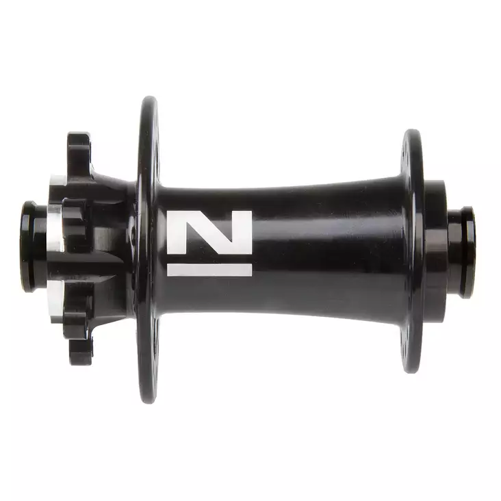 Etulevyjarrunapa novatec 32r/6-pultti, boost 15x110mm läpiakselille, musta - POLKUPYÖRÄN KÄDENSIJAT - 51231 - 1