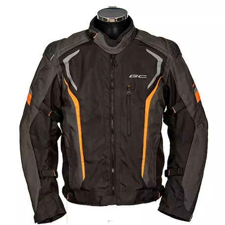 Grand Canyon Bikewear Tekstiilitakki Malibu Musta/Harmaa/Oranssi - MP AJOTAKIT - 740-230501500-1 - 1