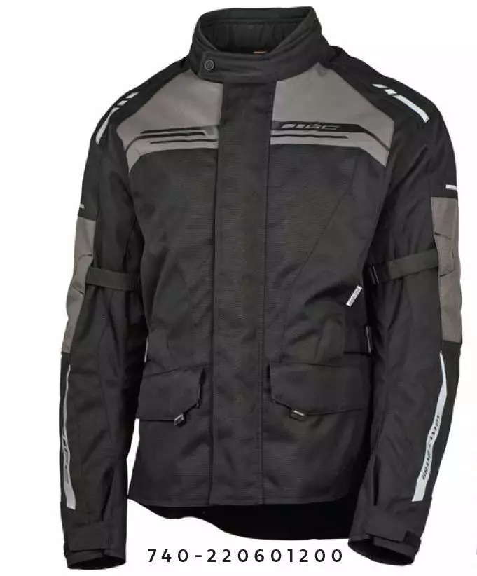 Grand Canyon Bikewear Tekstiilitakki Vegas Musta/harmaa - MP AJOTAKIT - 740-220601200-1 - 1