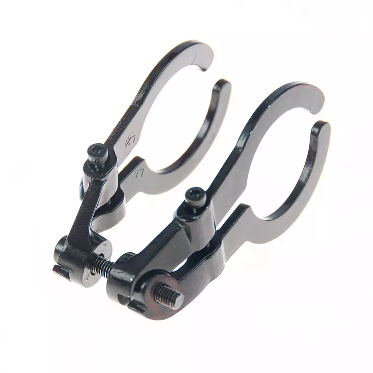 Herrmans Etuvalon Kiinnike Ohjaintankoon, H-Black Sarjaan - POLKUPYÖRÄN LAMPUT JA TARVIKKEET - 5502-0001 - 1