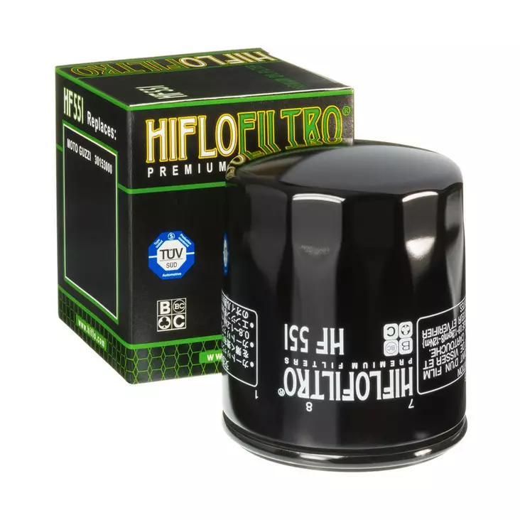 Hiflo Öljynsuodatin Hf551 - MÖNKIJÄN OSAT - 20-HF551 - 1