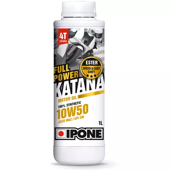 Ipone Full Power Katana 10w50 100% Synt. 1l - 4-TAHTIÖLJYT - 55-126-001 - 1