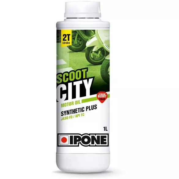 Ipone Scoot City Strawberry Smell 1l - 2-TAHTIÖLJYT - 55-136-001 - 1