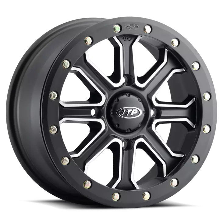 Itp Vanne Inertia Beadlock 14x7 4/156 5+2 - MÖNKIJÄN ALUMIINIVANTEET - 74-01031 - 1