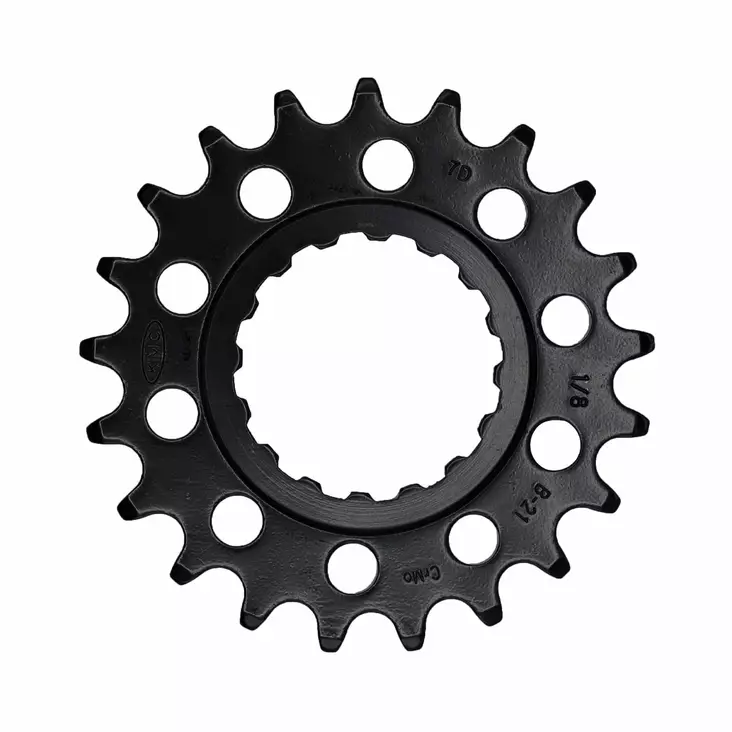Ketjuratas Kmc, E-Bike Bosch, Etu 21H, Musta, 1/8" - SÄHKÖPYÖRÄN ETU- JA TAKARATTAAT - BSFB5821 - 1