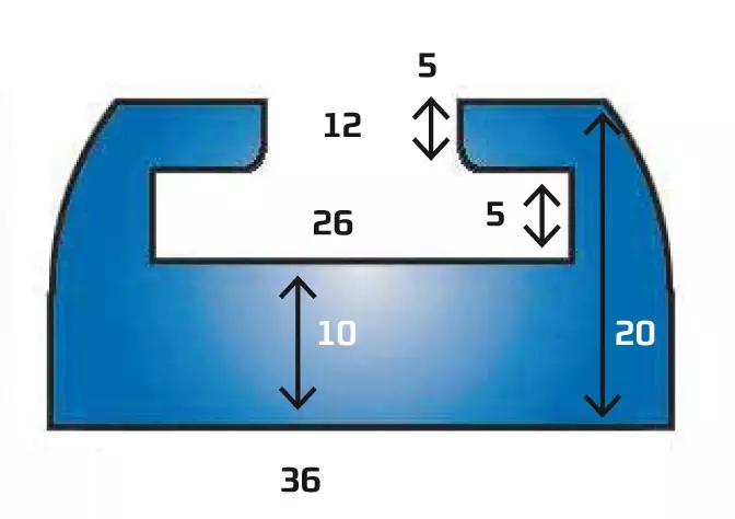 Liukukisko Skidoo Musta 100" - MK LIUKUKISKOT - 84-0220-11 - 1