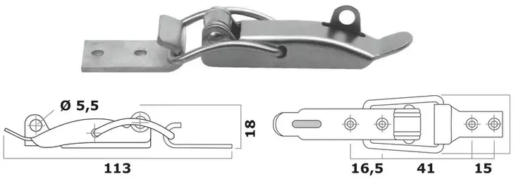 Luukunkiristin - LUUKUNPIDIKKEET JA SALVAT - M38-206-01 - 1